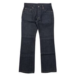 Iron Heart 461 21oz Extra Heavy Denim Selvedge Straight Jeans Indigo 32 x 31